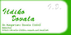 ildiko dovala business card
